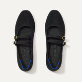The ReVelvet⢠Double Buckle Mary Jane - ReVelvet⢠Black