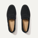 The ReVelvet⢠Penny Loafer - ReVelvet⢠Black