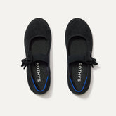 The Kids ReVelvet⢠Tux Bow Mary Jane - ReVelvet⢠Black