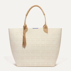 The Lightweight Tote - Ivory Perf