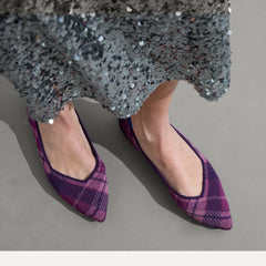 The Point II - Purple Plaid