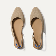 The Almond Slingback - Metallic Prosecco