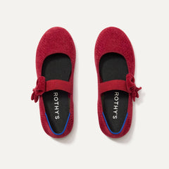 The Kids ReVelvet™ Tux Bow Mary Jane - ReVelvet™ Ruby